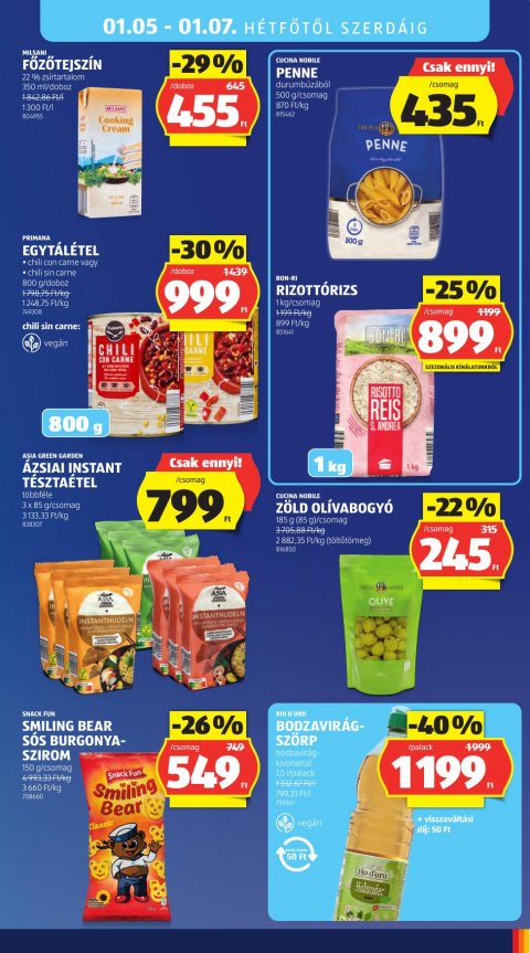 ALDI akciós újság