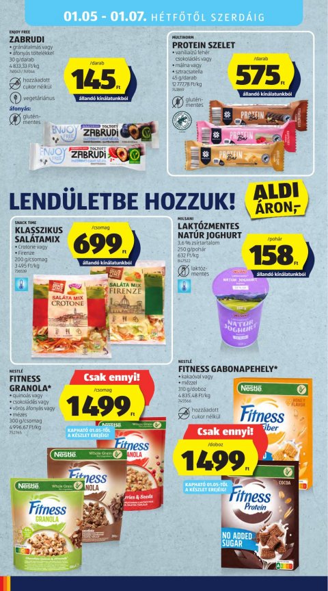 ALDI akciós újság