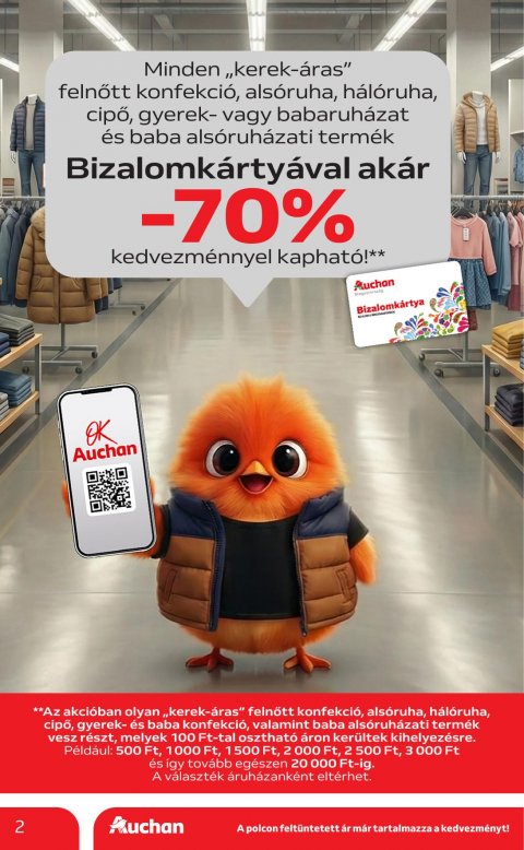 AUCHAN Hipermarket akciós újság