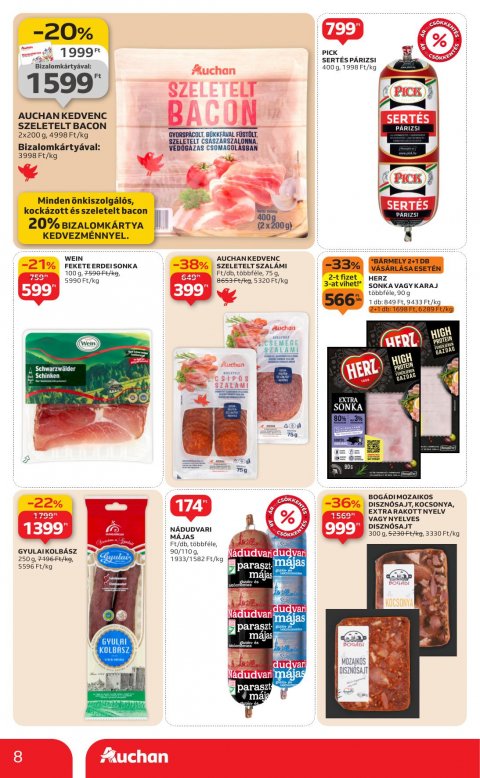 AUCHAN Hipermarket akciós újság
