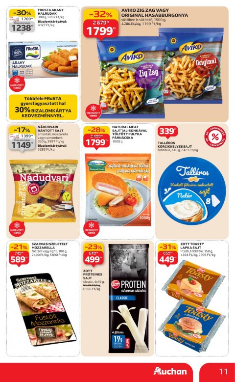 AUCHAN Hipermarket akciós újság