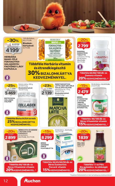 AUCHAN Hipermarket akciós újság