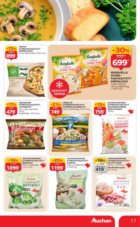 AUCHAN Hipermarket akciós újság
