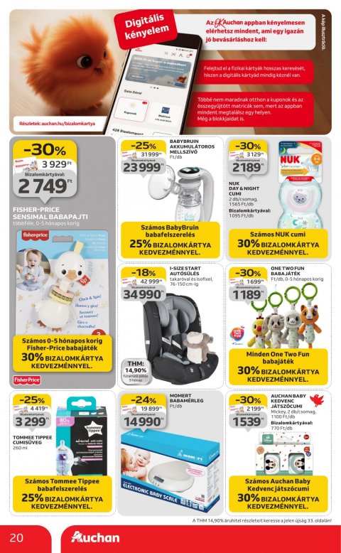 AUCHAN Hipermarket akciós újság