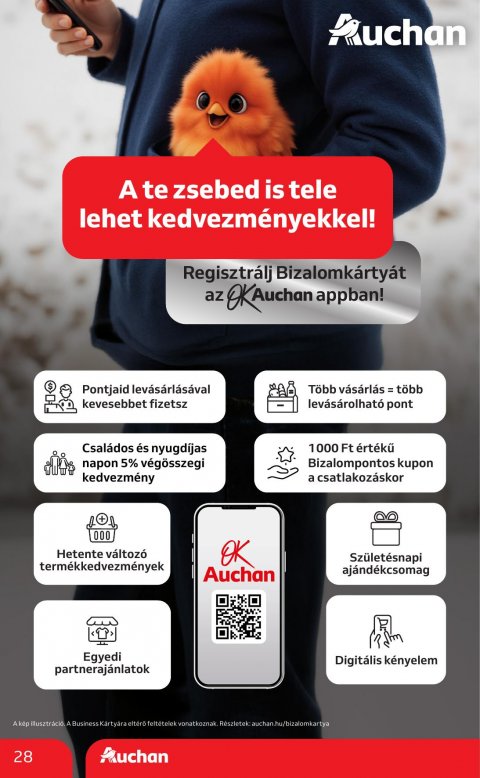 AUCHAN Hipermarket akciós újság