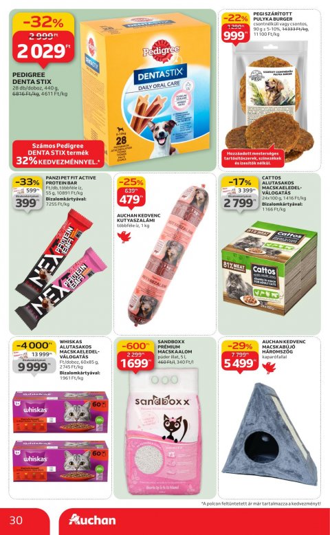 AUCHAN Hipermarket akciós újság