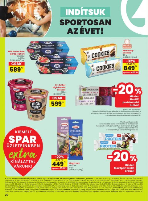 SPAR Extra akciós újság od 2. 1. 2026 do 7. 1. 2026