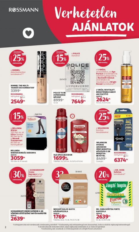 ROSSMANN akciós újság