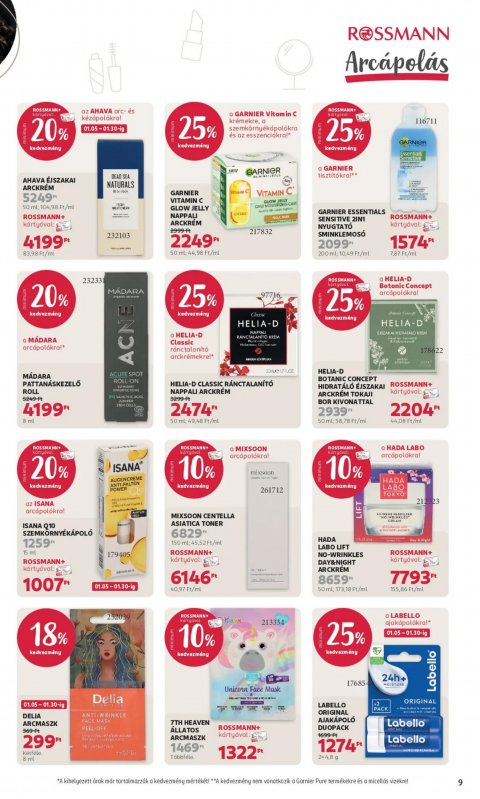 ROSSMANN akciós újság