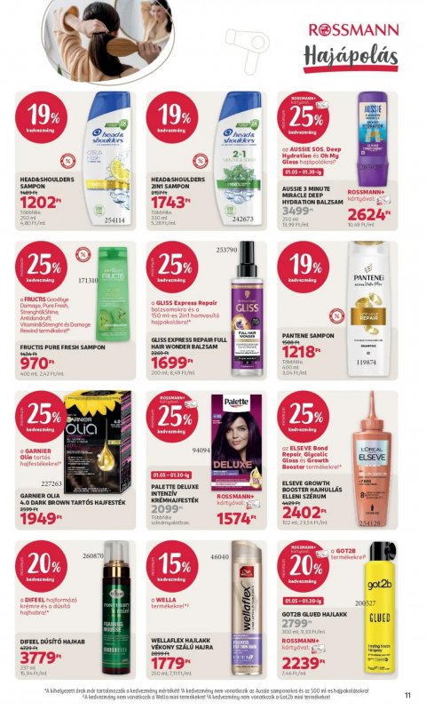 ROSSMANN akciós újság