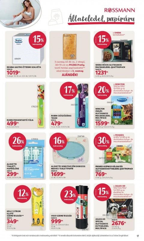 ROSSMANN akciós újság