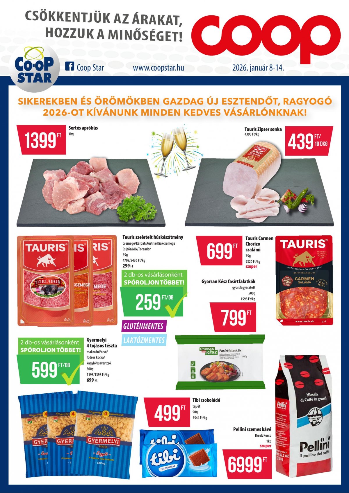 COOP Star akciós újság od 8. 1. 2026 do 14. 1. 2026