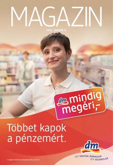 DM DROGERIE MARKT akciós újság od 8. 1. 2026 do 21. 1. 2026