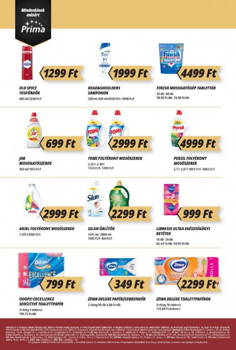 CBA Príma akciós újság