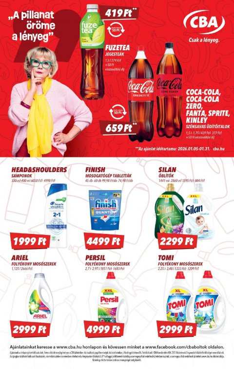 CBA akciós újság