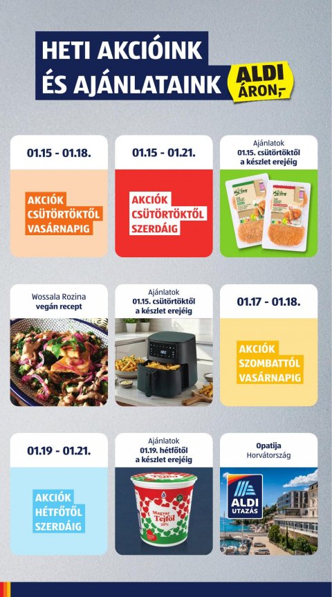 ALDI akciós újság