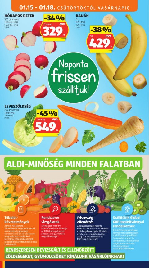 ALDI akciós újság
