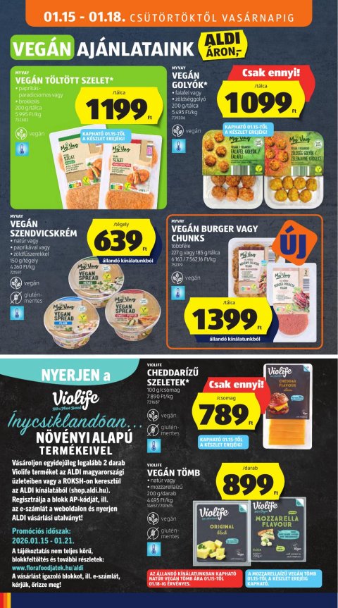 ALDI akciós újság