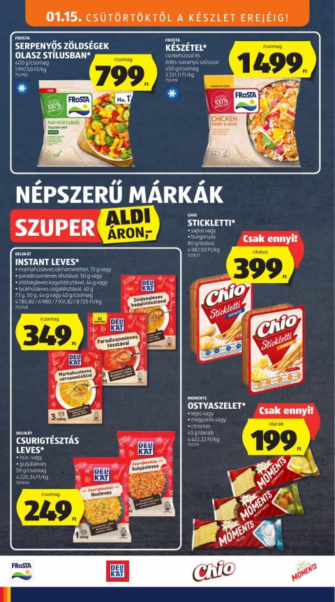 ALDI akciós újság