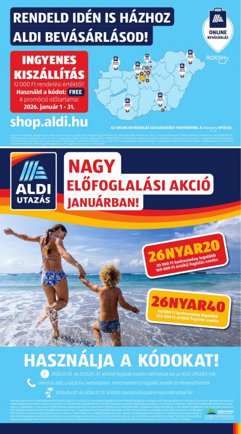 ALDI akciós újság
