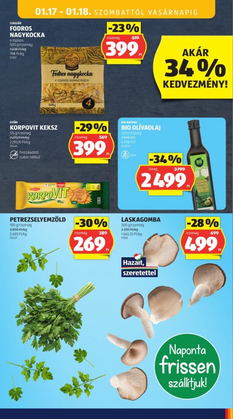 ALDI akciós újság