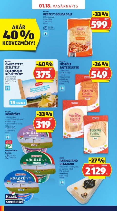 ALDI Újranyitás Baja, Dózsa György út 87. akciós újság