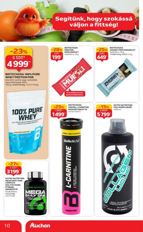 AUCHAN Hipermarket Évindító akciós újság