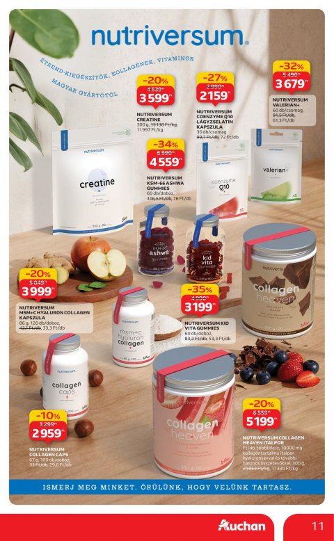 AUCHAN Hipermarket Évindító akciós újság