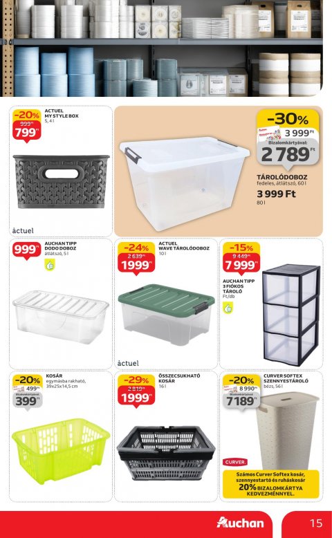 AUCHAN Hipermarket Évindító akciós újság