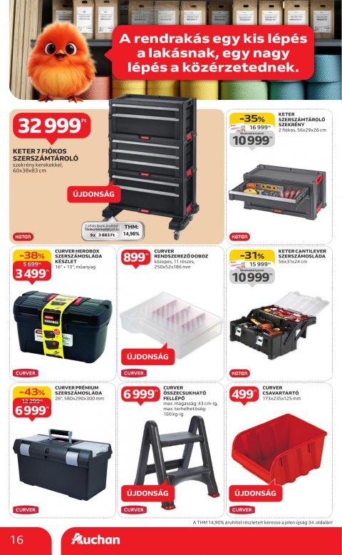 AUCHAN Hipermarket Évindító akciós újság