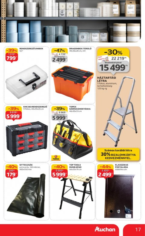 AUCHAN Hipermarket Évindító akciós újság