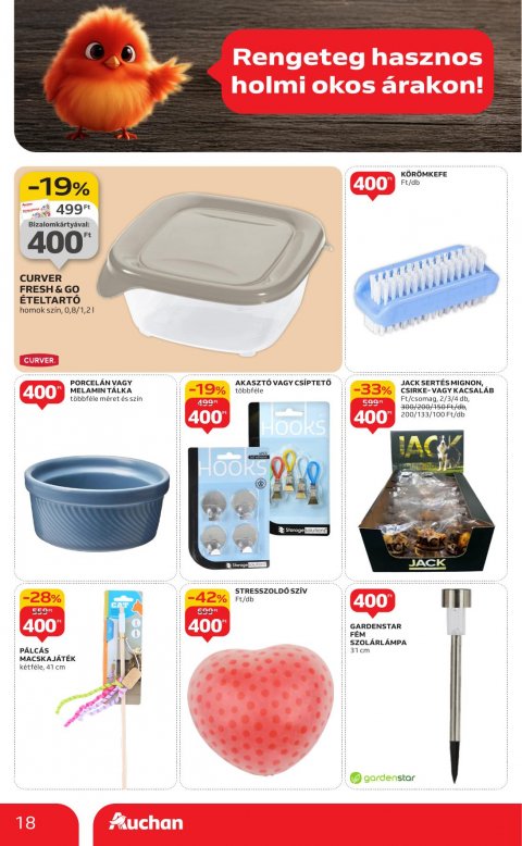 AUCHAN Hipermarket Évindító akciós újság