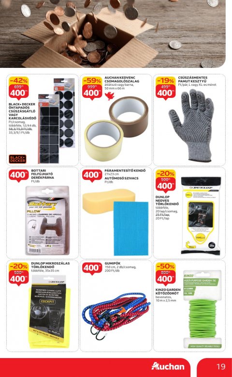 AUCHAN Hipermarket Évindító akciós újság