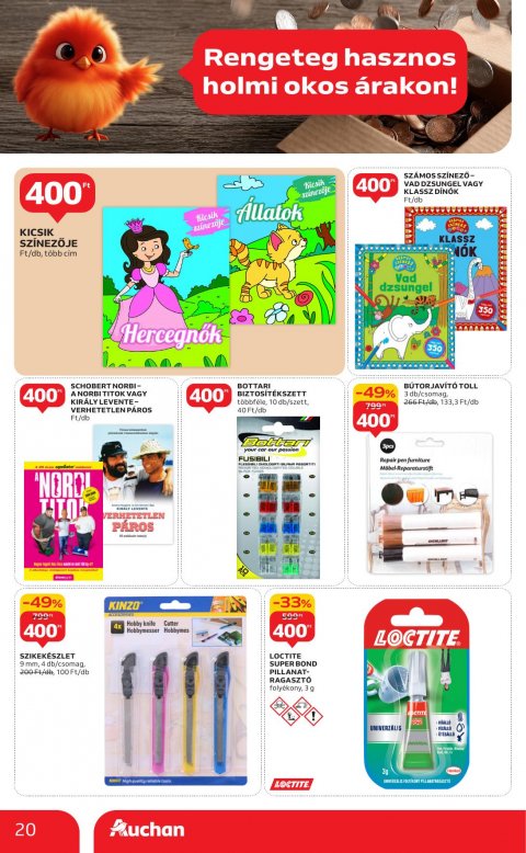 AUCHAN Hipermarket Évindító akciós újság