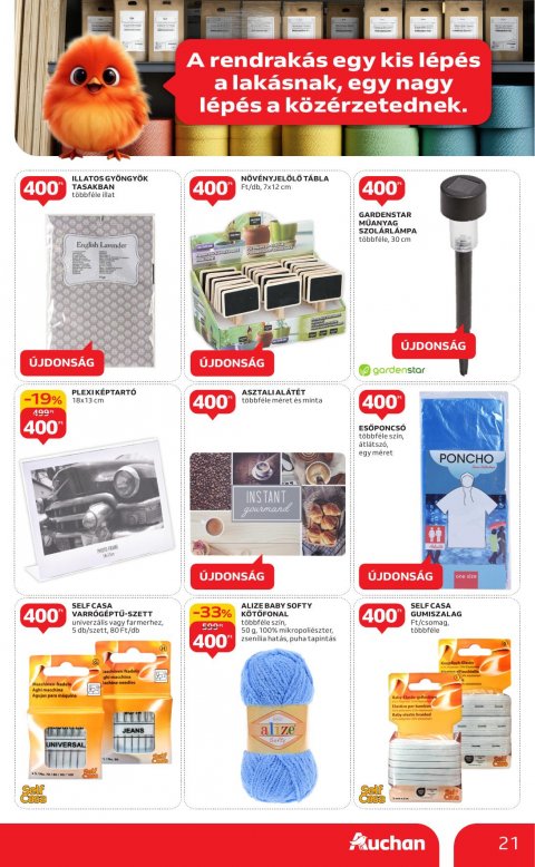 AUCHAN Hipermarket Évindító akciós újság