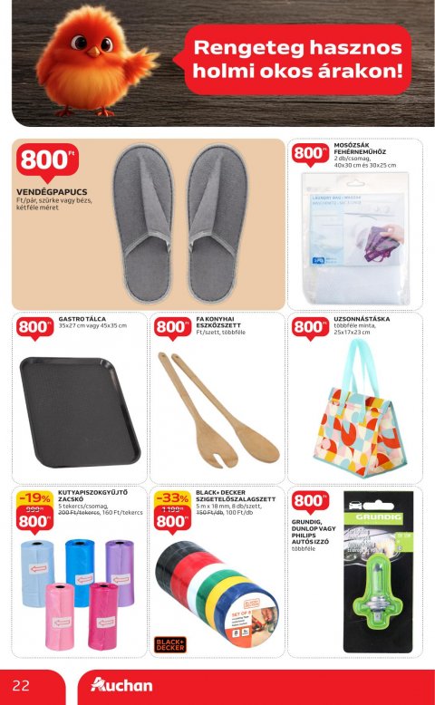 AUCHAN Hipermarket Évindító akciós újság