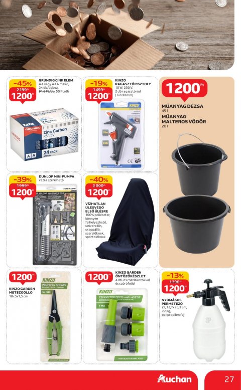 AUCHAN Hipermarket Évindító akciós újság