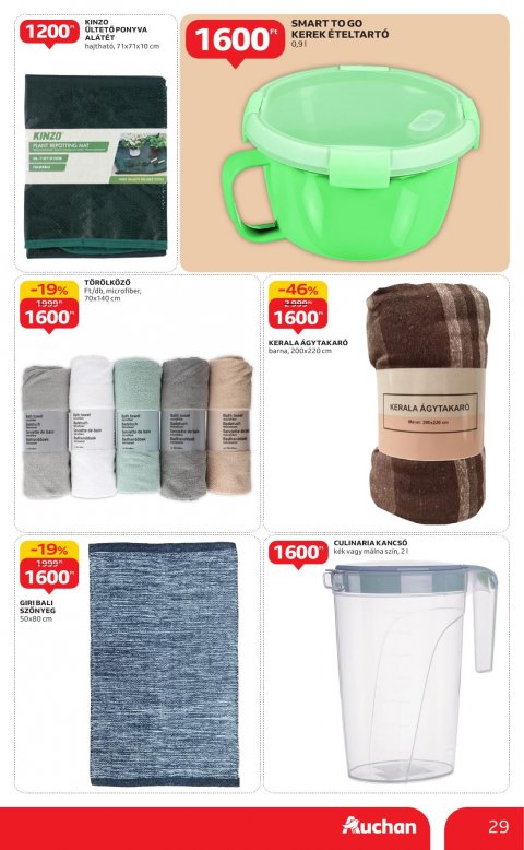 AUCHAN Hipermarket Évindító akciós újság