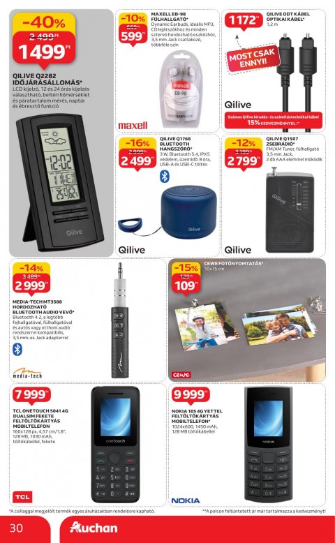 AUCHAN Hipermarket Évindító akciós újság