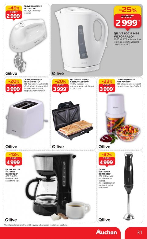 AUCHAN Hipermarket Évindító akciós újság