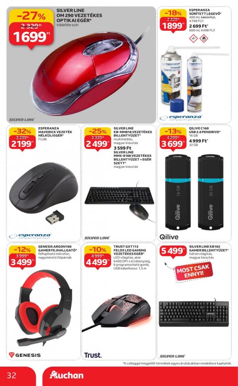 AUCHAN Hipermarket Évindító akciós újság