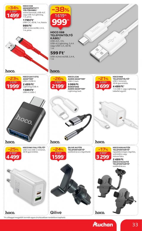 AUCHAN Hipermarket Évindító akciós újság