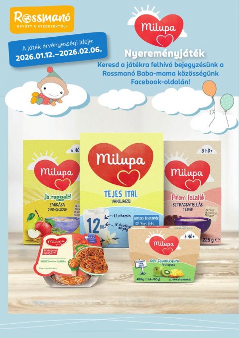 ROSSMANNÓ akciós újság