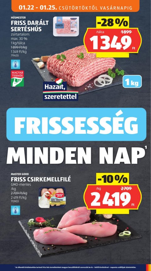 ALDI akciós újság