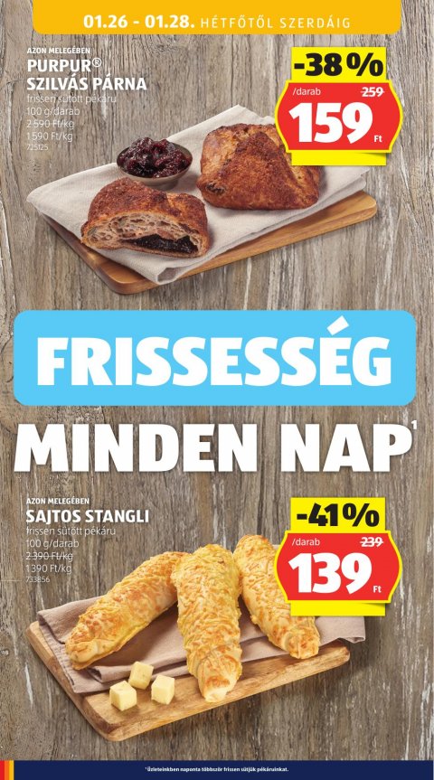 ALDI akciós újság