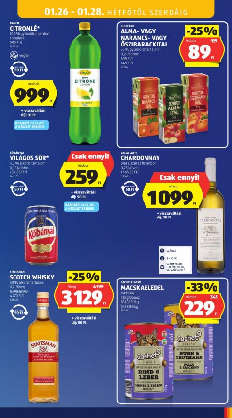 ALDI akciós újság
