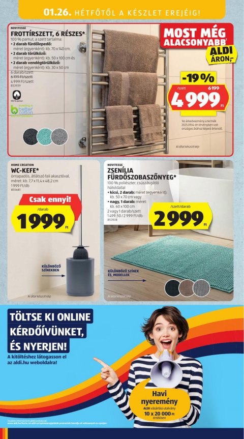 ALDI akciós újság