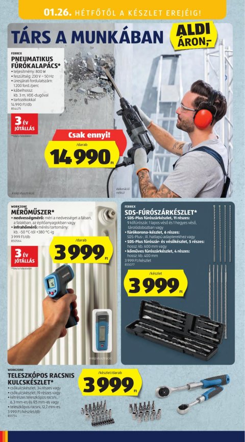 ALDI akciós újság