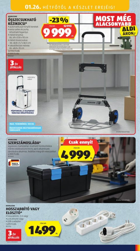 ALDI akciós újság