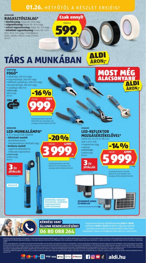 ALDI akciós újság